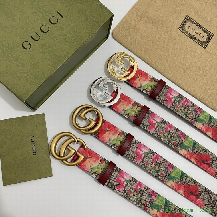 Gucci Belt 34mmX95-125cm 7D90